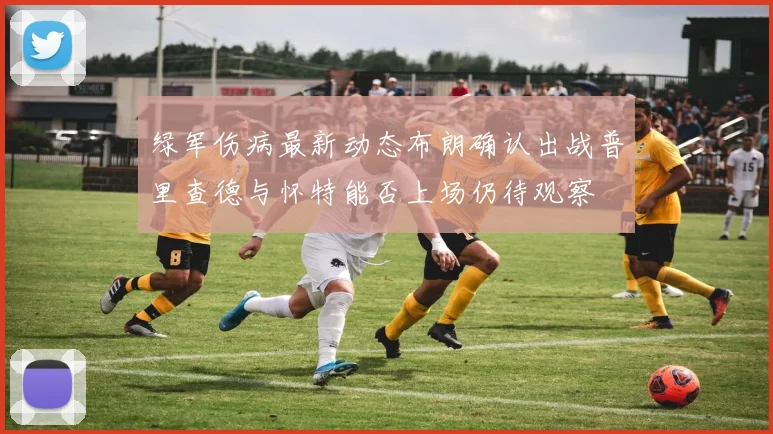 绿军伤病最新动态布朗确认出战普里查德与怀特能否上场仍待观察